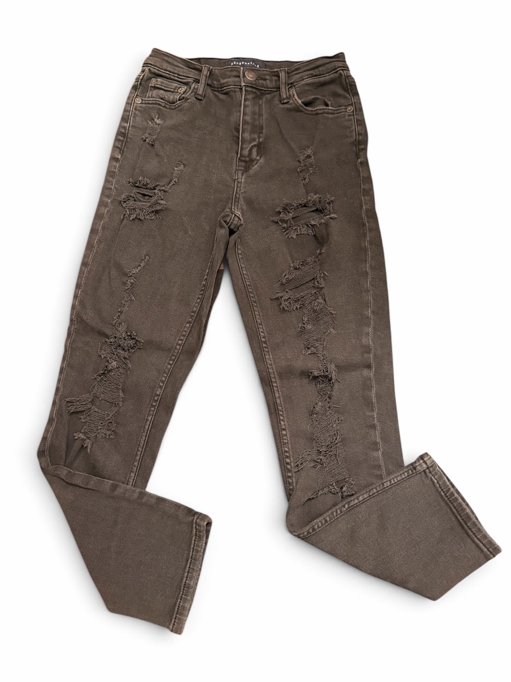 Aeropostale Mom Jean - Black - Size 0 Regular